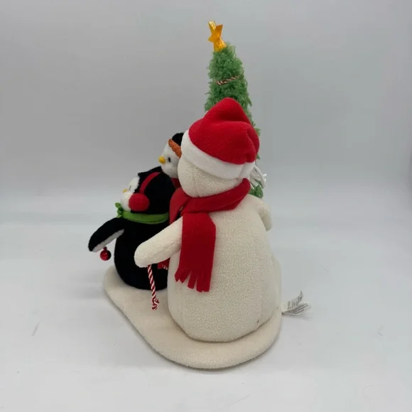 Hallmark 2006 "Very Merry Trio" Jingle Pals Plush Animated Singing Snowman WORKS - Picture 5 of 10